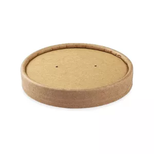 Couvercle kraft pour pot à soupe 750ml